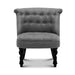 Bostin Life Fabric Occasional Accent Chair - Grey Furniture > Living Room