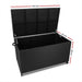 Bostin Life 320L Outdoor Wicker Storage Box - Black Dropshipzone