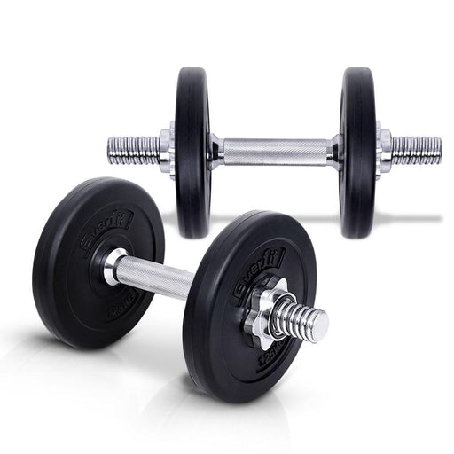 Bostin Life 10Kg Dumbbell Set Weight Dumbbells Plates Home Gym Fitness Exercise Dropshipzone