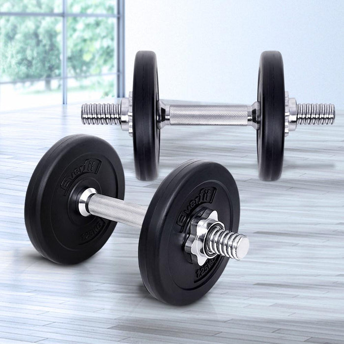 Bostin Life 10Kg Dumbbell Set Weight Dumbbells Plates Home Gym Fitness Exercise Dropshipzone