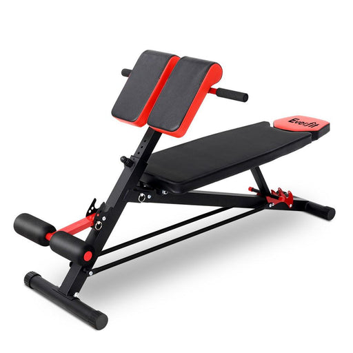 Bostin Life Adjustable Steel Frame Flat Decline Weight Home Gym Sit-Up Bench Sports & Outdoors >