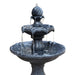 Bostin Life 3 Tier Solar Powered Water Fountain - Black Dropshipzone