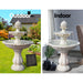 Gardeon 3 Tier Solar Powered Water Fountain - Ivory Home & Garden > Fountains