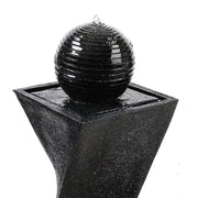 Bostin Life Gardeon Solar Powered Water Fountain Twist Design With Lights Dropshipzone