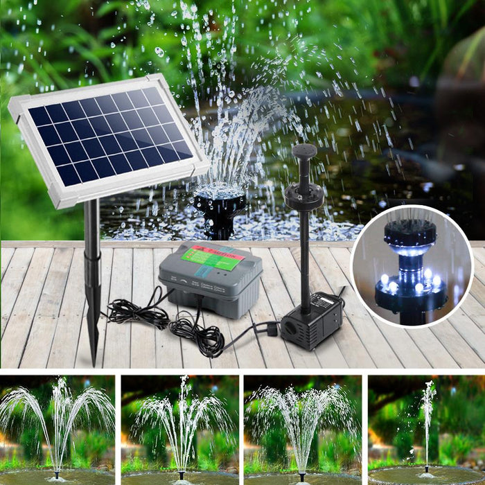 Bostin Life 330L/h Submersible Fountain Pump With Solar Panel Dropshipzone