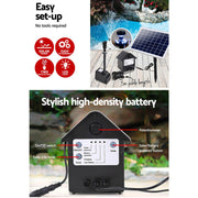 Bostin Life Solar Powered Water Pond Pump 60W Dropshipzone