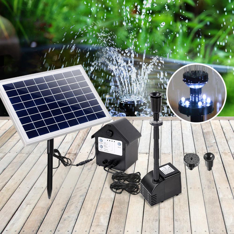 Bostin Life Solar Powered Water Pond Pump 60W Dropshipzone