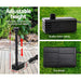 Bostin Life 25W Solar Powered Water Pond Pump Outdoor Submersible Fountains Dropshipzone