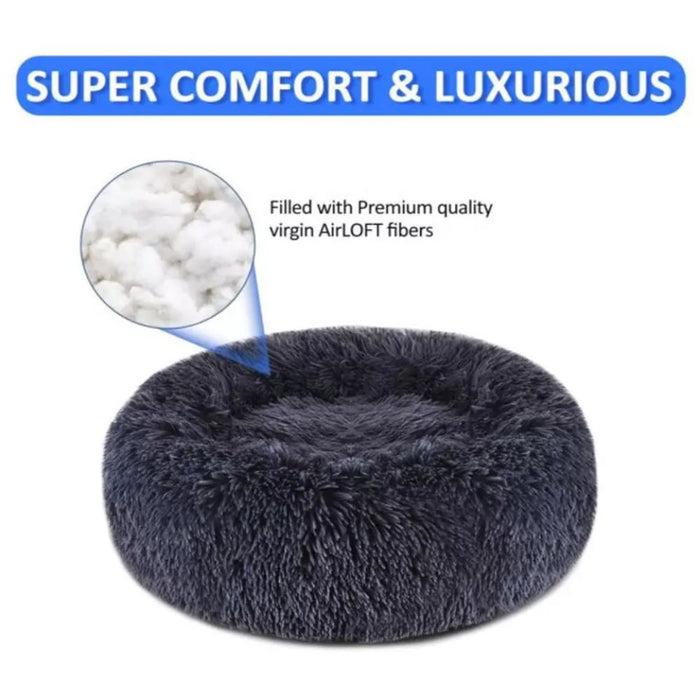 Plush Super Soft Pet Bed in Various Colours and Sizes