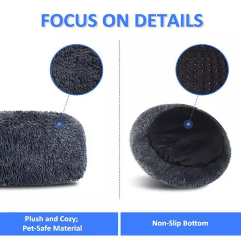 Extra Larger Sized Long Plush Super Soft Pet Bed
