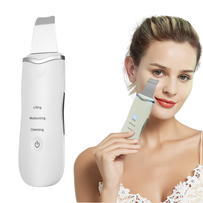 Ultra-Sonic Deep Facial Skin Cleansing Machine and Facial Scrubber