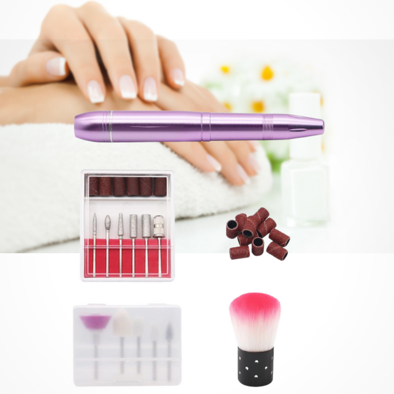 Electric Nail File Manicure and Pedicure Acrylic Nail Drill Set