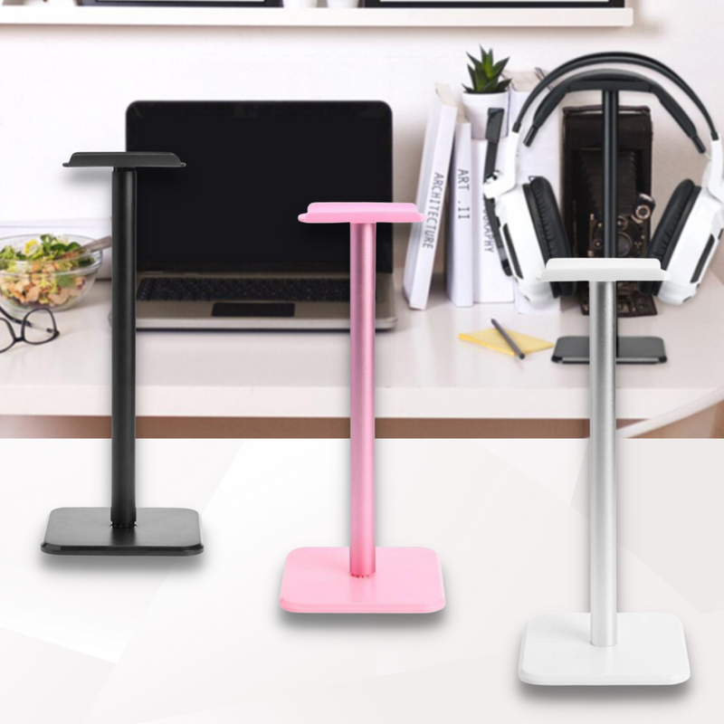 Multi-Function Headphone Headset Desktop Stand in Three Colors