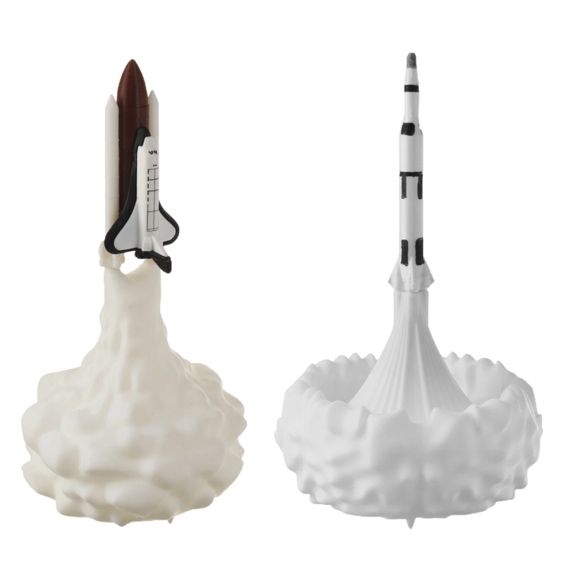 LED Rocket or Shuttle Kids Night Light Lamp