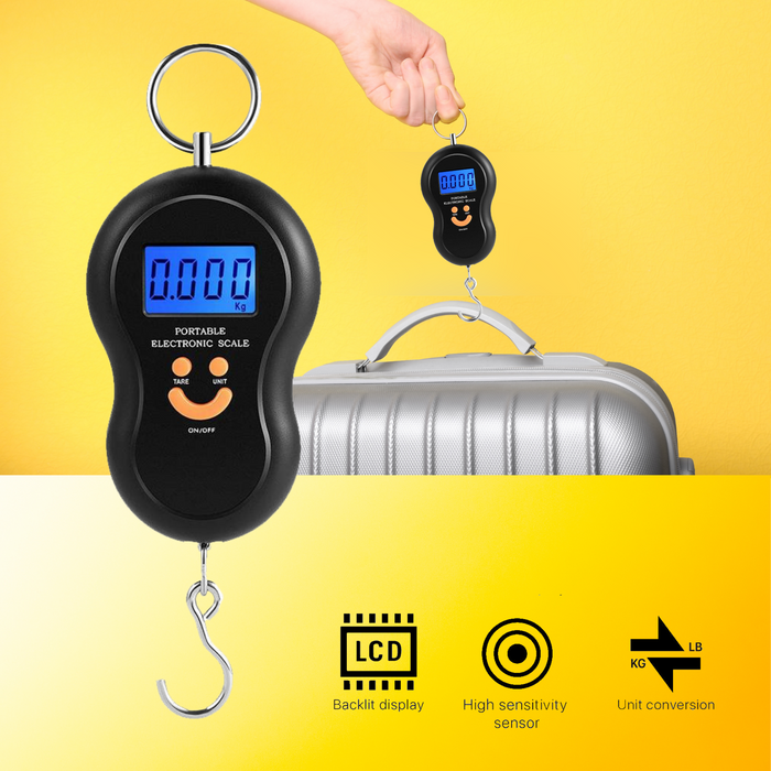 Household Electronic Portable Suspension Scale with Display