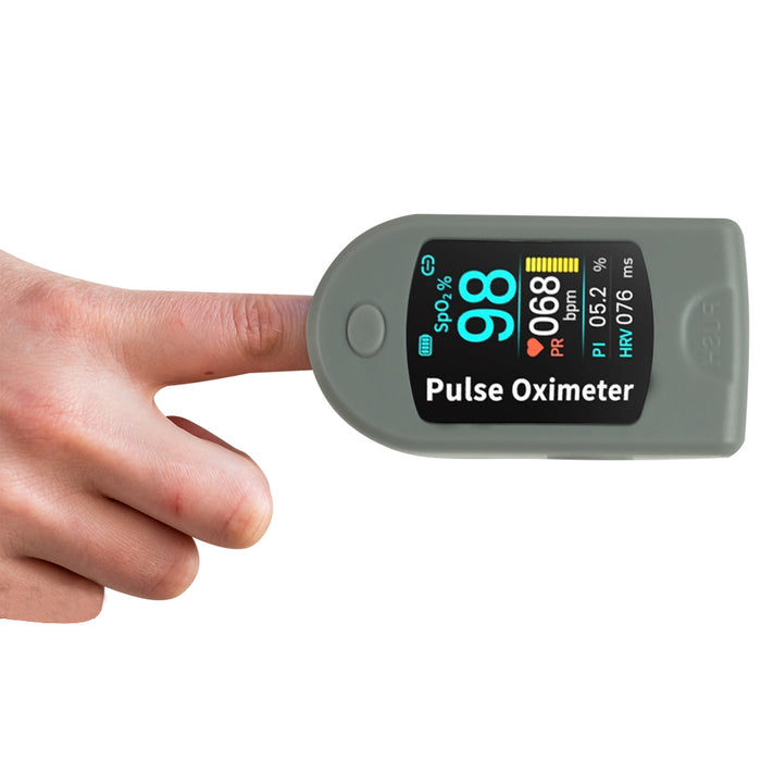 Bluetooth Enabled Blood Oximeter Finger Tip Pulse Tester with APP