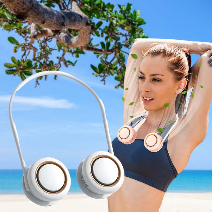 Portable Neck Fan Bladeless Hanging Personal Air Conditioner