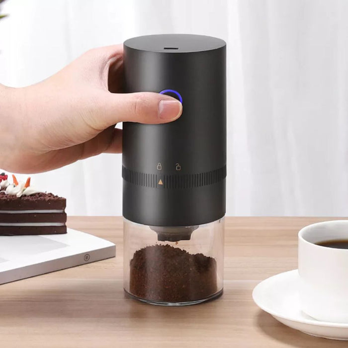 Portable Electric Coffee Bean Grinder - USB Type C Rechargeable