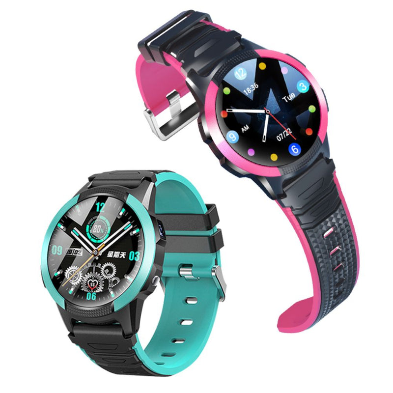 FA56 Magnetic Charging Kids GPS Tracker SOS Smartwatch - USB Rechargeable
