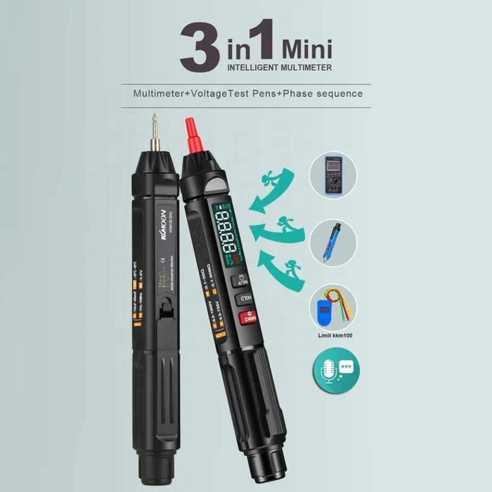 Intelligent Multimeter Digital Voltage Test Pen - Battery Powered