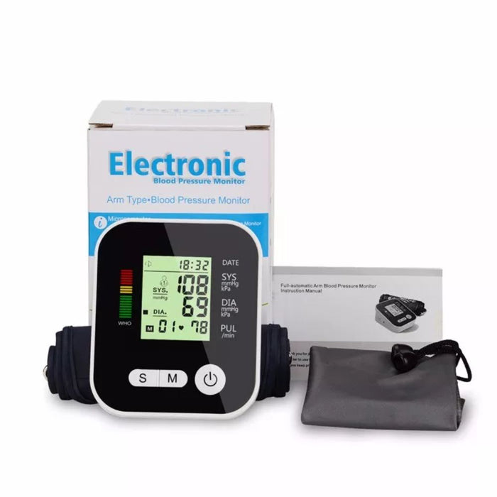 Portable Battery Operated Blood Pressure Health Monitor