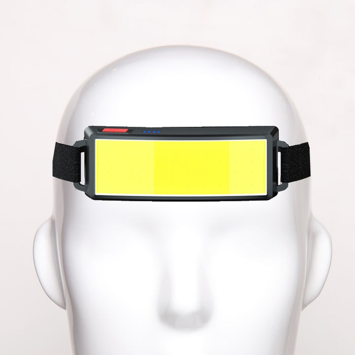 Mini COB Outdoor Head Mounted Light - USB Rechargeable