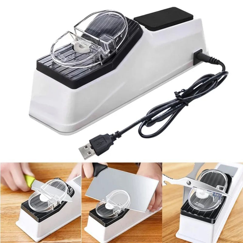 Electronic Knife and Scissor Sharpening Tool - USB Powered