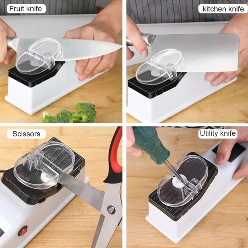 Electronic Knife and Scissor Sharpening Tool - USB Powered