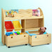 Bostin Life Keezi Kids Bookcase Childrens Bookshelf Toy Storage Box Organizer Display Rack Drawers