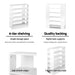 Bostin Life Artiss 6-Tier Shoe Rack Cabinet - White Dropshipzone