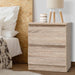 Bostin Life Artiss Bedside Tables Drawers Side Table Bedroom Furniture Nightstand Wood Lamp