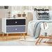 Bostin Life Bedside Tables Drawers Side Table Nightstand Lamp Storage Cabinet Furniture > Bedroom