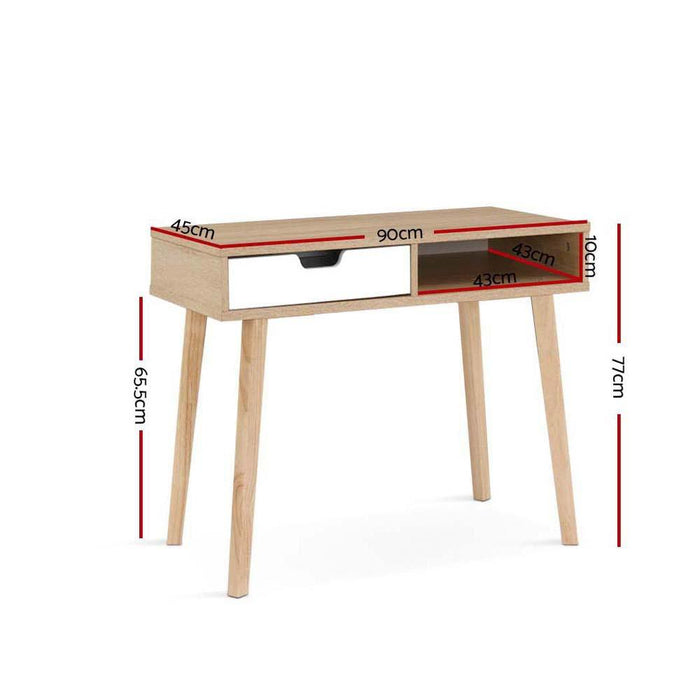 Bostin Life 2 Drawer Wood Computer Desk Dropshipzone