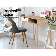 Bostin Life 2 Drawer Wood Computer Desk Dropshipzone