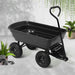 Gardeon 75L Garden Dump Cart - Black Home & > Tools