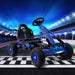 Bostin Life Rigo Kids Pedal Go Kart Car Ride On Toys Racing Bike Blue Baby & > Cars