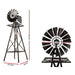 Garden Windmill 160Cm Metal Ornaments Outdoor Decor Ornamental Wind Mill Home & >