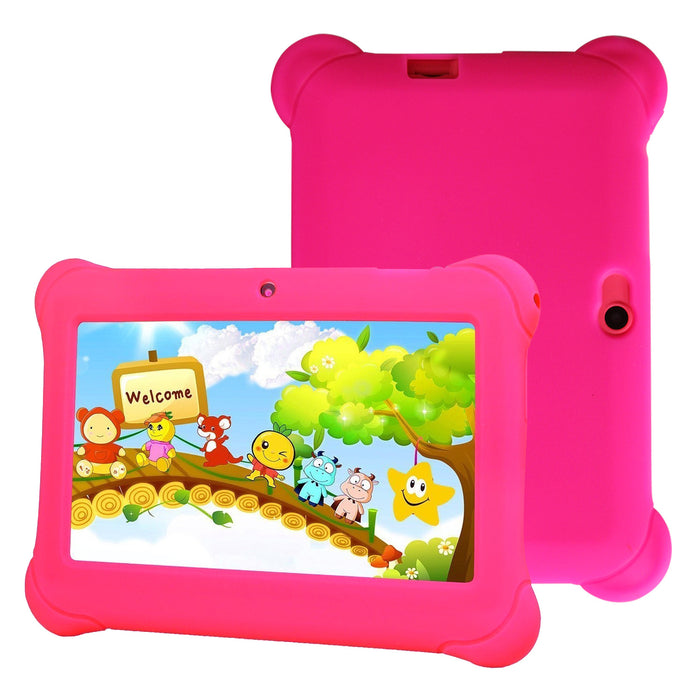 Kids' Educational Android 7" inch Quad Core HD Touch Screen Tablet with Case