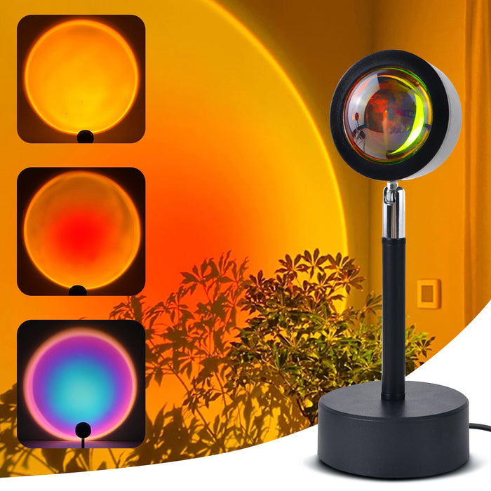 RGB Remote Controlled LED Sunlight Projector Room Decoration
