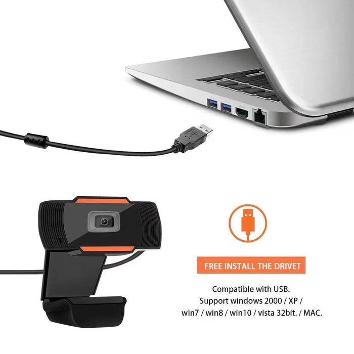 Bostin Life Video Broadcast Live Recording Digital Usb 720P Or 1080P Hd Webcam For Home Office With