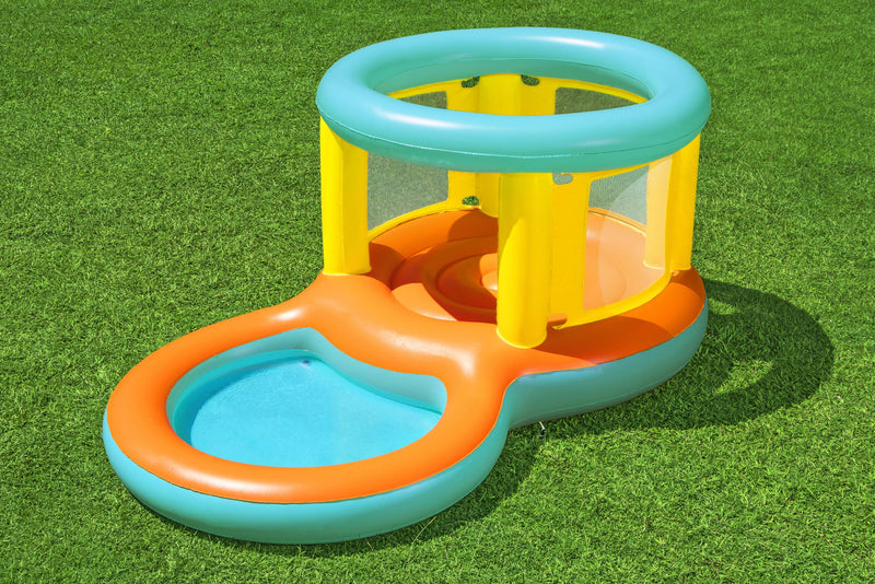 Inflatable 2 in 1 Play Kids Bouncer Jumping Castle Pool