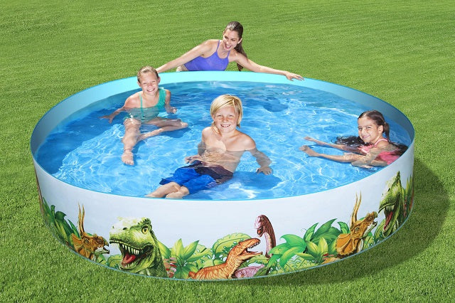 Swimming Pool Above Ground Kids Play Fun Inflatable Round Pools