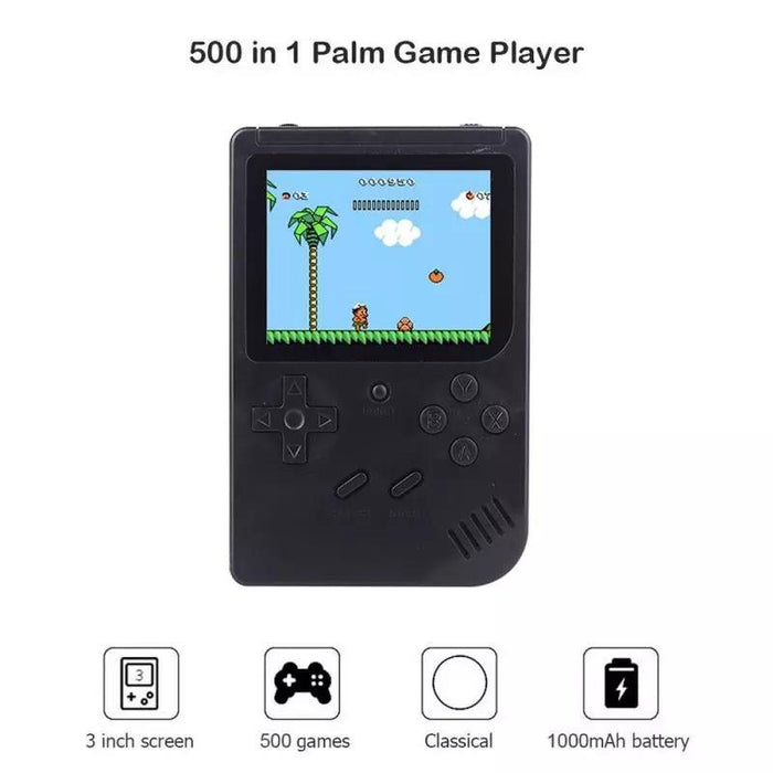 Bostin Life Built-In 500 Games Portable Retro Handheld Video Game Console Wefullfill