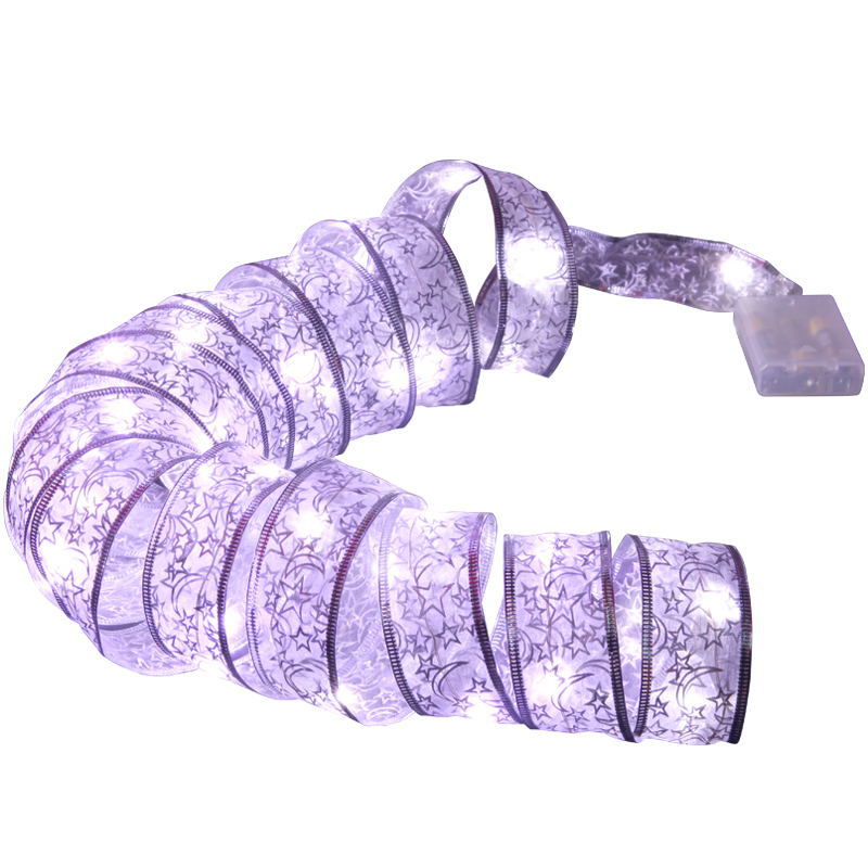 4m 40LEDs Christmas Tree Decoration LED Ribbon String Light - White Light
