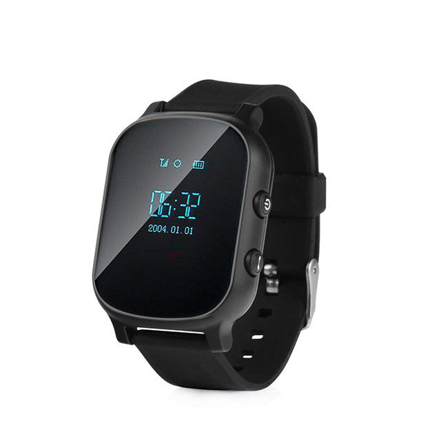 GPS Tracking Locator Anti-Lost Watch Device for iOS and Android