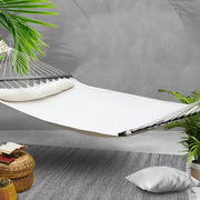 Bostin Life Gardeon Swing Double Hammock Bed Cream Dropshipzone