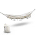 Gardeon Hanging Tassel Hammock Swing Bed Cream Furniture > Outdoor
