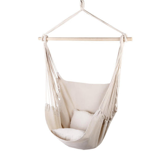 Bostin Life Gardeon Hammock Swing Chair - Cream Dropshipzone