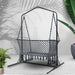 Bostin Life Indoor Or Outdoor Swing Hammock Chair With Stand Frame 2 Seater Home & Garden > Living