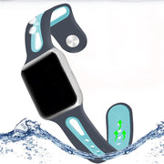 Bostin Life Apple Watch Strap Porous Two-Colour Silicone Wefullfill